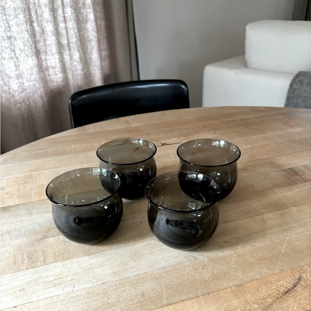 Scandinavian Smoked Glasses